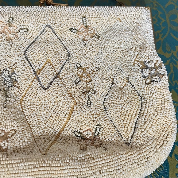 VINTAGE mini beaded bag - Picture 5 of 6